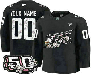 Men's Washington Capitals Customized Black 50th Anniversary Authentic Jersey,We sell and wholesale Men's Washington Capitals Customized Black 50th Anniversary Authentic Jersey on line form chian!